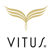 Vitus Wholefoods winged golden logo