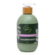 500ml green bottle of A Bit Hippy Anti-Frizz Treatment Conditioner with bamboo lid and a white pump.
