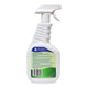 Back of 750ml spray bottle of bathroom cleaner. 