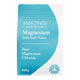 Amazing You Magnesium Daily Bath Flakes Pure Magnesium Chloride 800g in a teal and white pouch with white lettering, front view on white