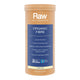 Front of container of Amazonia Raw Organic Fibre - Lemon Lime 300g. Low FODMAP ingredients.