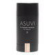 Black deodorant container with 'ASUVI' branding on a white background