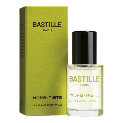 15ml bottle Bastille Hors-Piste Perfume, natural vegan perfume with citrus, ginger, juniper notes.