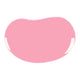 Pink nail polish swatch on a white background.