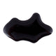 Black Benecos happy nail polish in licorice swatch on a white background.