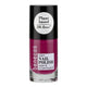 Benecos vegan nail polish bottle with black cap on a white background.