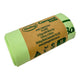 BioBag Compost Mate Bin Liners 10 litre, 22 bags, a rolled set of light green bags with a kraft band, front view on a plain white background
