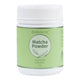 Jar of BioBalance Matcha Powder on a white background