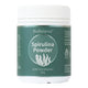 BioBalance Spirulina Powder container on a white background. Green label with illustrated spirulina.