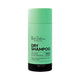 Black Chicken Remedies Dry Shampoo 40g in a mint green stick tube with a black base and Dry Shampoo lettering, front view on a plain white background