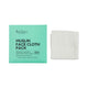 Black Chicken Remedies Muslin Face Cloth Pack in a teal green packet beside a folded white muslin cloth, front view on a plain white background