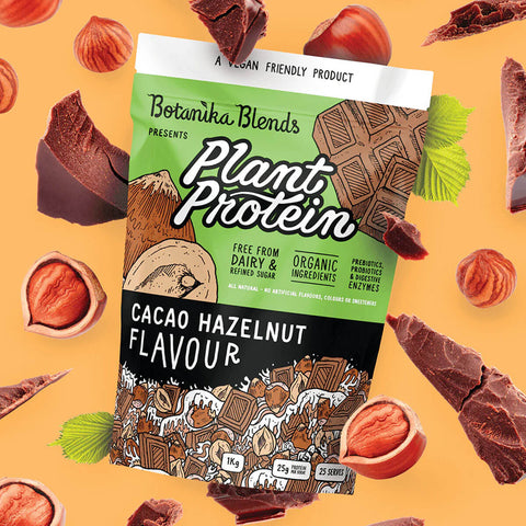 Plant Protein - Cacao Hazelnut botanika blends