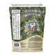 Back of 500g bag Botanika Blends Plant Protein in Caramelised Popcorn flavour, showing nutrition information and ingredients.