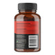 Chief Iron + C 120 capsules amber bottle turned to show the back label with small print and a barcode on a plain white background