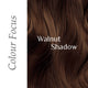 Walnut Shadow hair colour swatch, medium natural brown.