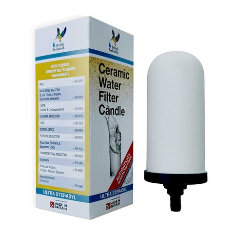 Ultra Sterasyl Ceramic Water Filter Candle 75x75x190 manufactured by Doulton.