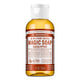 Dr. Bronner's 18-in-1 Pure-Castile Magic Soap - Eucalyptus 59ml bottle on a white background.