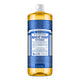 Dr Bronner's 18-In-1 Pure-Castile Magic Soap - Peppermint 946ml on a white background.