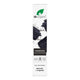 100ml box Dr. Organic Activated Charcoal Toothpaste with silica, Icelandic moss, and peppermint oil.