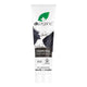 100ml tube Dr. Organic Activated Charcoal Toothpaste with silica, Icelandic moss, and peppermint oil.