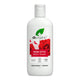 250ml bottle Dr. Organic Rose Otto Body Wash made using organic ingredients, leaves skin feeling revitalised and balanced.