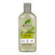 265ml bottle Dr. Organic Tea Tree Shampoo, purifies, refreshes, and invigorates hair.
