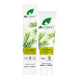 Dr. Organic Tea Tree Toothpaste 100ml tube. Triple action formula purifies & whitens. Recycled & recyclable packaging. 