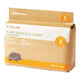 Side-view of a package of Ecoriginals nappies with a hedgehog illustration on a white background.
