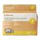 Ecoriginals plant-based eco luxury nappy package on a white background.