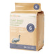 Side-view of a package of Ecoriginals nappies with plant-based eco luxury branding on a white background.