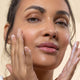 woman using Edible Beauty No. 1 Belle Frais Cleansing Milk