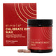 60 capsules jar and box eimele Calibrate Reds Max, advanced phytonutrient weight management supplements.