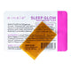 eimele Sleep Glow strip out of packet, sleep support formula with phytonutrient and antioxidant benefits.