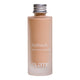 Elate Beauty Refresh Foundation Refill 30ml RN2 in a clear glass bottle with a silver screw cap, showing a light beige tint, front view on white