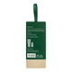 The back of a dark green and beige cardboard packaging box with a green hanging loop, featuring product details, a barcode, and small product images on a white background.
