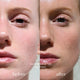 before & after Guava Gradual Tan