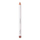 Ere Perez Acai Lip Pencil Shy 1.1g, a slim white pencil with a pinkish brown tip, standing upright on a plain white background
