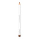 Ere Perez Almond Brow Pencil Perfect 1.1g a slim white pencil with a brown tip, standing upright, front view on a plain white background