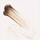 Ere Perez Argan Brow Hero Perfect 3.5ml swatch, a stroke of dark brown brow gel, close up on a plain white background, clear product photo