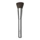 Ere Perez Eco Vegan Brush Multipurpose with a silver handle and a soft grey bristle head, standing upright on a plain white background