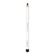 Ere Perez Jojoba Eye Pencil Black 1.1g, a slim white pencil with a black tip, standing upright, front view on a plain white background