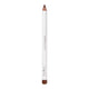Ere Perez Jojoba Eye Pencil Clay 1.1g, a slim white pencil with a brown tip, standing upright, front view on a plain white background