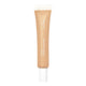 Ere Perez Lychee Crème Corrector 10ml Cuatro in a slim tube with a white base, showing a warm tan tint, standing upright on a plain white background