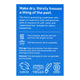Back of Ethique Hydrating Solid Conditioner for Dry Hair 60g box showing description and directions.