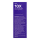 Left side of Ethique Purple Solid Shampoo for Blonde and Grey Hair 110g box, showing ingredients.