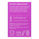 Back of Ethique Smoothing Solid Conditioner for Frizzy Hair 60g box, showing description and directions.