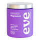 Purple container of Eve Wellness magnesium supplement, 60 vege hard capsules. 