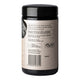 Right side view of 100g jar Evolution Botanicals Himalayan Shilajit powder supplement. Showing intructions and ingredients.