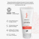 Green People protein-boost hair serum with product details on a white background. 90.4% Certified organic ingredients.