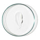 Swatch of hydra-restore cream cleanser on a white background.